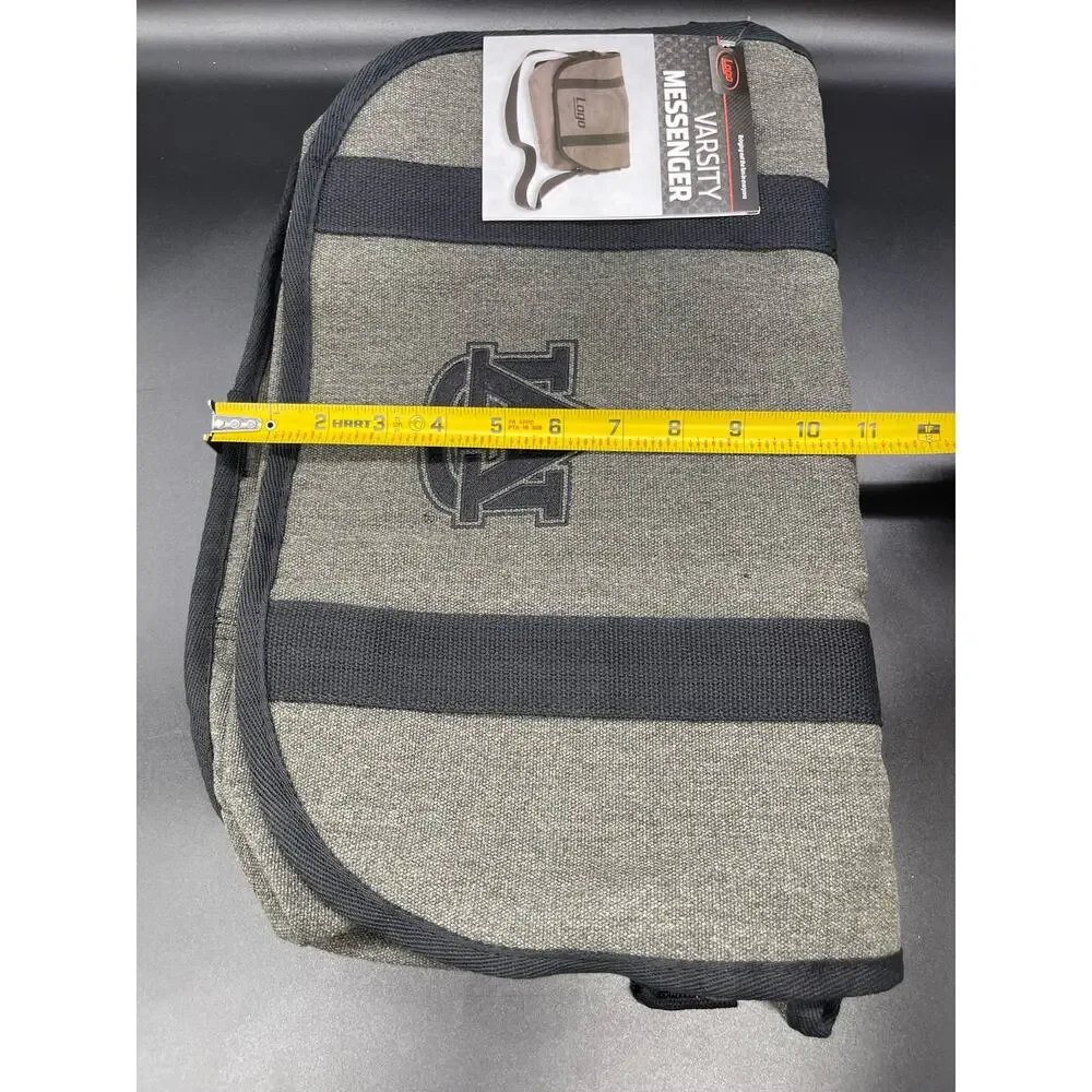 LOGO University of Auburn Varsity Messenger Bag 110-59V NWT